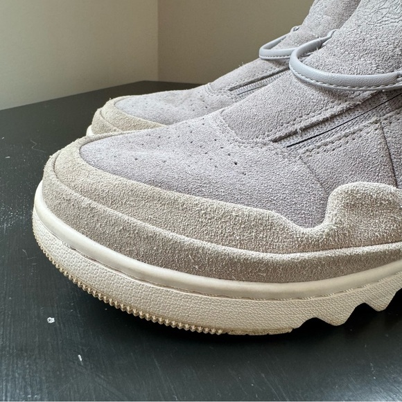 Nike‎ Jordan 1 Jester XX Lug Sole Jumpman Zipper Atmosphere Gray Suede Sneakers - Picture 6 of 14